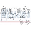 FORD (C-MAX II) 1.6 BENZINLI 2010-2019 (FOCUS III) 1.6 BENZINLI 2010-2020 (MONDEO IV) 1.6 BENZINLI 2007-2015 (S-MAX) 1.6 BENZINLI 2011-2024 6PK 108MM OWCOO KOMP 890216 270