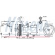 FORD (MONDEO I-II-III) 1.6-1.8-2.0-2.5 BENZIN-DIZEL (TRANSIT) 2.0 DIZEL 6PK 127MM OWCOO KOMP 89068 365