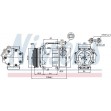 LANCIA (PHEDRA) 2.0 BENZINLI 2002-2010 (ZETA) 2.0 BENZINLI 2000-2002 ARAI 6PK 119MM OWCOO KOMP 89047 431