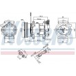 NISSAN (KUBISTAR) 1.2-1.5-1.6 BENZIN-DIZEL 2003+ 6PK 125MM OWCOO KOMP 89064 328