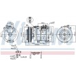 TOYOTA (COROLLA) 1.8 BENZINLI 2001-2004 (YARIS) 1.3 BENZINLI 2006-2013 ARASI 6PK 140MM OWCOO KOMP 890166 191
