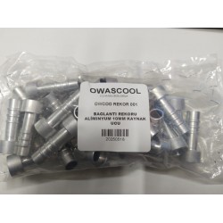 BAGLANTI REKORU ALIMINYUM 10MM KAYNAK UCU OWCOO REKOR 001